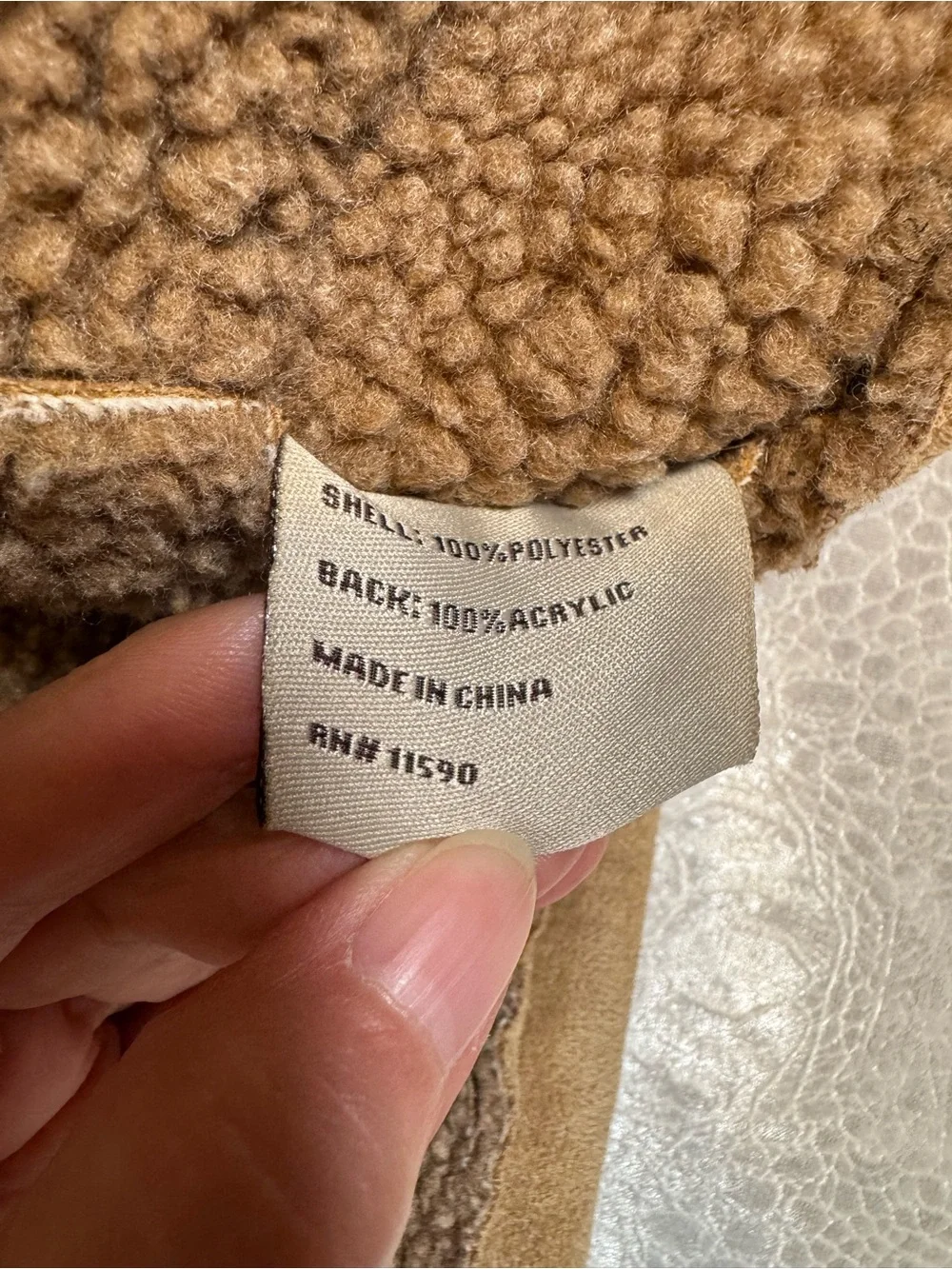 Vintage UGG Australia kids' hooded faux shearling duffle coat, Kids size 2